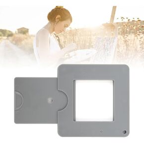 View Catcher, Portable Adjustable Art Viewfinder, Sliding Mechanism Photography Architecture Landscape Painting Tool, Plastic Lightweight Durable