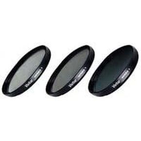 Vivitar 3-Piece Multi-Coated HD Filter Set (46mm UV/CPL/ND8)
