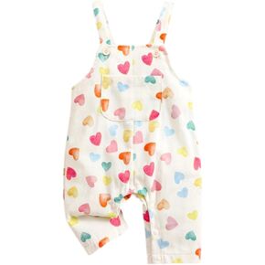 Unisex Baby Round Neck Dot Print Romper – Soft Cotton Blend, Spring/Autumn Breathable & Durable Jumpsuit in Kuwait