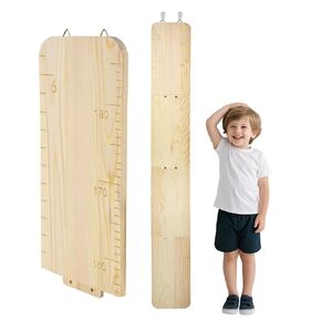 Growth Chart for Wall Wood, Kids Growth Chart and Child Height Wall Chart Picture Frames Height Measurement Can Markers Kids Room Decor Keepsake Gift
