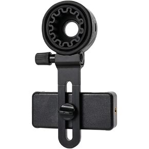 Telescope Phone Adapter for Binoculars and Microscopes Sturdy Clamp Holder Compatible with Monocular and Astronomical Telescopes Capture Images Moon and Nature