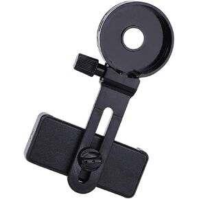 Telescope Phone Adapter for Monoculars Binoculars and Microscopes Stable Phone Holder for Photography Compatible with Smartphones for Astrophotography and Nature