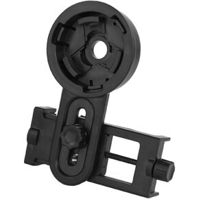 NUOBESTY Smartphone Photography Telescope Adapter Phone Mount Holder for Binoculars Monocular Spotting Scopes Black
