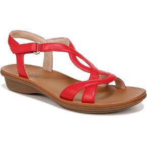 Naturalizer Women's Solo Ankle Strap Casual Sandal Flat