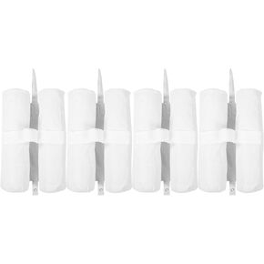 4pcs 600d أوكسفورد القماش الأكياس الرملية الخيمة في الهواء الطلق ، أوزان مظلة للرياح المقاومة للدموع للتخييم ، والمقبض القوي للنقل ، وتكرار خطاف النايلون للمرفق