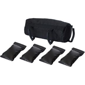 VICASKY Heavy Duty Workout Sandbags Fitness Bags with Gripping Handles for Home Gym Cross Training Machine Washable No Leakage for Weight