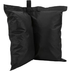 CHICIRIS Counterweight Black Oxford Cloth Tent Fixed Sandbag Leakproof Sunshade Sand Bag for Trampoline Camping 4PCS