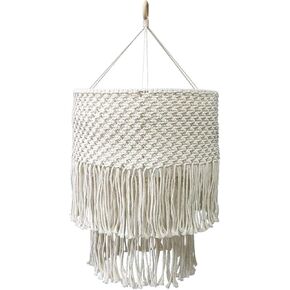 LAMP ShadeHanging Light Light Cover Handmade Macrame Sssionad