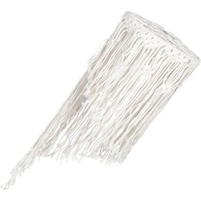 PRETYZOOM Handwoven Ceiling Light Cover Premium Lampshade for Home Decor Bohemian Style Hanging Lamp Shade and Eye-friendly Design for Bedroom and Living Room