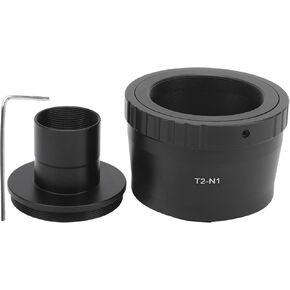 0.965 Telescope T Ring Adapter, Aluminum Alloy T2 Mount Adapter with M42 Thread for N1 Mount Cameras Astronomical Photography ILDC Cameras