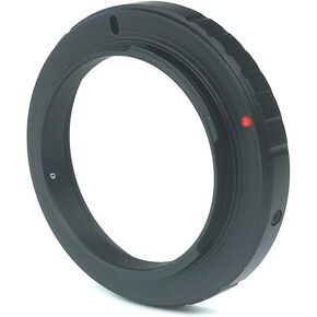 M48 to F-Mount Camera T-Ring Adapter for Telescopic Photography