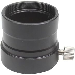 1.25 to 0.965 inch Telescope Eyepiece Adapter, 31.7mm to 24.5mm Black Universal Eyepiece Metal Mount Adapter Accessories on 1.25" Telescope Focuser