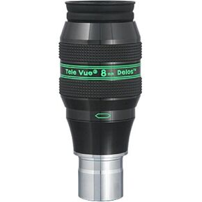 Tele Vue Delos 8mm 1.25" Eyepiece, Compact Wide-Field, with 72 Degree Field of View.