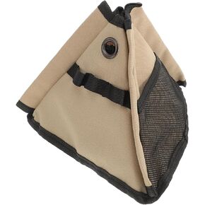 Portable Camping Canvas Bag for Tissue and Fan Storage Lightweight and Stylish Outdoor Accessory for Camping and Hiking Adventures