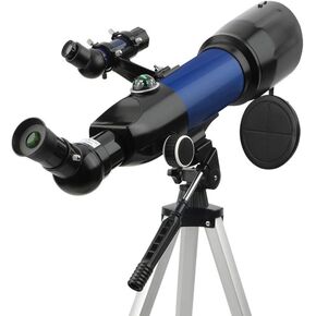 Telescope for Kids Adults, 70mm Aperture 400mm BAK4 Prism FMC Lens Telescope for Astronomy Refractor Telescope with Trip