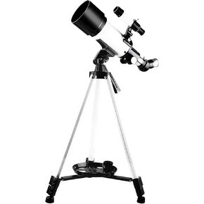 Refractor Astronomy Telescope for Kids & Beginners,70mm Aperture Astronomical Refractor Telescope with Finder Scope and