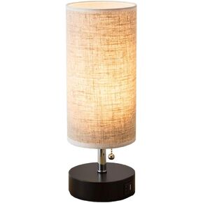SCS Enterprises WF-210: WiFi Camera Hidden in Table Lamp for Bedroom, Bedside Lamps for Night Stands, Nightstand Desk Lamps for Reading with P2P Remote Viewing, Recording and Notification.