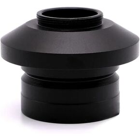 Microscope Accessory Kit 1X C-Mount Adapter for Microscope Slides Connected to Industrial Cameras
