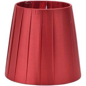 Lamp Shade14cm Small Glass Chandelier Lamp Shades, Modern Wall Lasmp Cover, Clip on for Bedrooms Living Room for Table Lamps and Pendant Ceiling Lights(Pink)