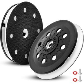 Shimeyao 2 Pack 492286 D125 (5 بوصة) وسادة رمل ناعمة ، 8 ثقوب ، متوافقة مع Festool ETS EC125 Sander ، Jetstream Sanding Pad