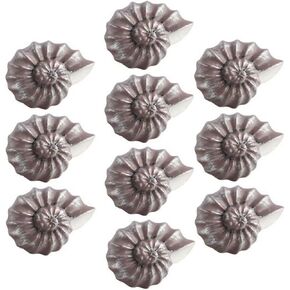 Antique Handles knobs Furniture Accessories 10 pcs Door Handle Drawer Cartoon Knobs Furniture Door Cabinet Knob Door Handle/Knob for Kid's Room Bedroom Door Drawer Pulls (Color : Crab) (Conch B )