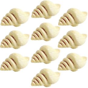 Antique Handles knobs Furniture Accessories 10 pcs Door Handle Drawer Cartoon Knobs Furniture Door Cabinet Knob Door Handle/Knob for Kid's Room Bedroom Door Drawer Pulls (Color : Crab) (Conch a )