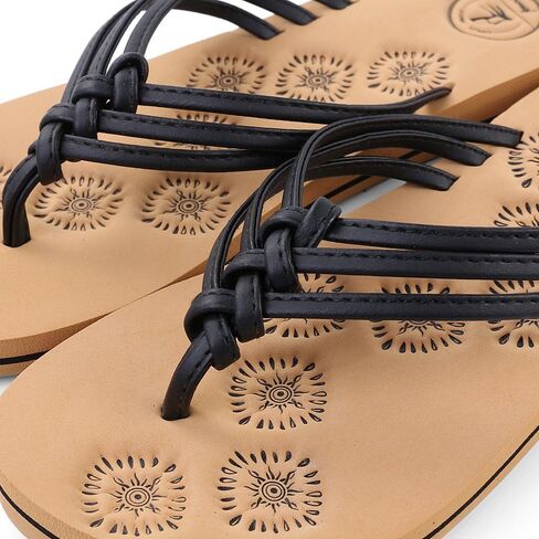 Trendy Women’s Flip Flops | Comfortable & Stylish Knotted Strap Sandals | Non-Slip Rubber Sole for Indoor & Outdoor Fashionable Footwear for Daily Use in Saudi Arabia