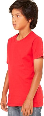 Bella Canvas 3001Y Youth Jersey Short-Sleeve T-Shirt in Saudi Arabia