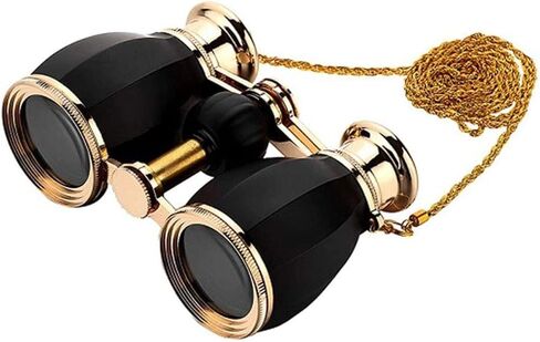 Telescope High Power Binoculars 4X30 Binoculars, Binoculars Compact for Adults Kids BAK4 Prism Lens Retro Design Metal Frame Telescope with Chain Elegant Design for Women Girls Concert in Saudi Arabia