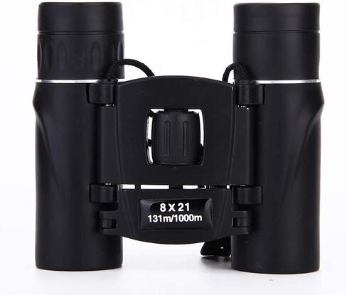 Telescope High Power Binoculars 8X21 Binoculars Green Film High Power Super Clear Camo Binoculars Low Light Telescope for Indoor/Outdoor in Kuwait