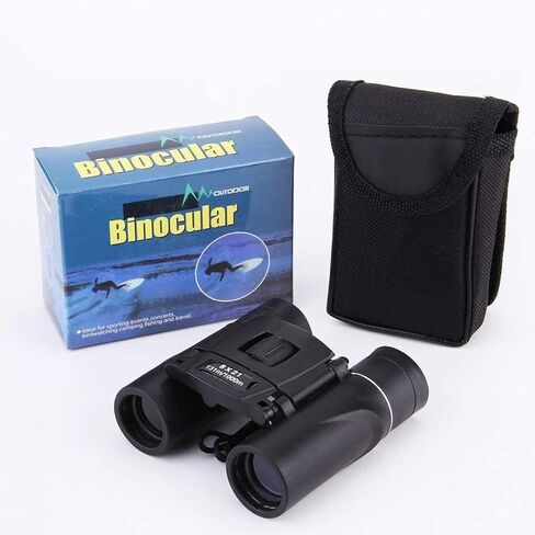 Telescope High Power Binoculars 8X21 Binoculars Green Film High Power Super Clear Camo Binoculars Low Light Telescope for Indoor/Outdoor in Kuwait