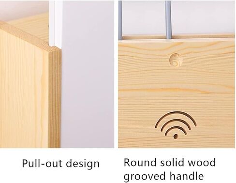 Wall Mounted Router Storage Box Wireless Router Storage Shelf， Socket Shielding Wire Finishing Wire Box Floating Shelf，Wall- Mounted WiFi Router Storage Box，Wood Color-28 * 25 * 10cm in Saudi Arabia