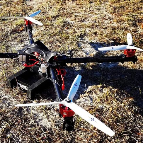 Crimson XC5500 4-8S 505KV مكونات MAD DRONE DRONELL STOM X CLASS CLASS DRONE FOR in Kuwait