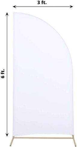 TableClothSfactory مجموعة من 4 أوكالبتوس Sage Green Spandex CHIARA BACKDROP COVER in Kuwait
