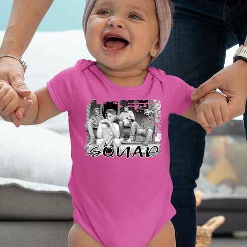 Squad Golden Girls Infant One-Piece Bodysuit, Soft Cotton in Kuwait