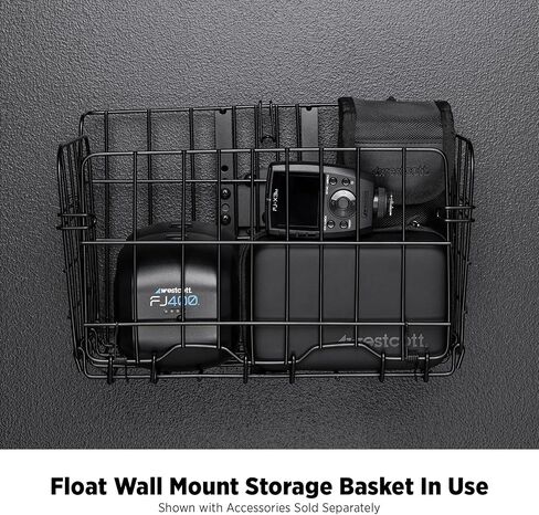 Westcott Float Wall Mount Storage Basket by Lindsay Adler - Video and Photography Studio Organization (Float Wall Mount Storage Basket Kit) in Saudi Arabia