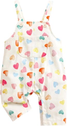 Unisex Baby Round Neck Dot Print Romper – Soft Cotton Blend, Spring/Autumn Breathable & Durable Jumpsuit in Kuwait