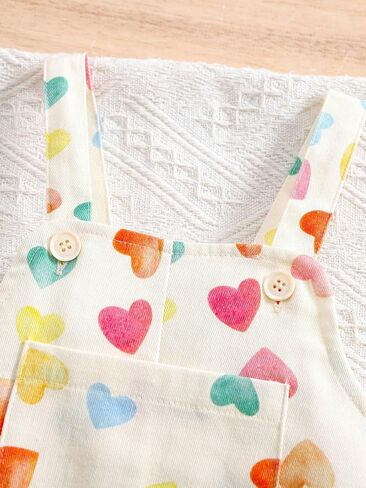 Unisex Baby Round Neck Dot Print Romper – Soft Cotton Blend, Spring/Autumn Breathable & Durable Jumpsuit in Kuwait