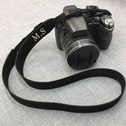 EDSG Personalized Leather Camera Strap Adjustable Camera Neck Strap Camera Belt Custom Gifts for Photographers Women Men in Kuwait