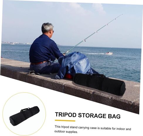 1pc Thickened Tripod Storage Bag with Shoulder Strap Portable Carrying Case for Tripod Stand Organizer for Travel Outdoor Photography and Gym Use in Saudi Arabia