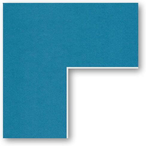 11x14 Matting for 8x10 Photograph or Artwork 4-Ply Bevel Cut Acid Free Matboard for picture framing (French Blue) in Saudi Arabia