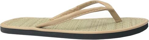 Redvolution Women's Bamboo Sandal Flip-Flops Flats Summer Shoe in Kuwait