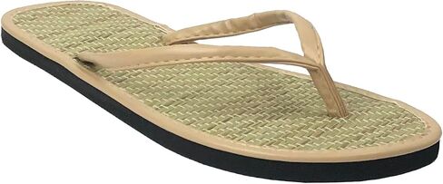 Redvolution Women's Bamboo Sandal Flip-Flops Flats Summer Shoe in Kuwait