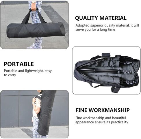 1pc أداة تصوير موثوقة تحمل حقيبة تخزين ترايبود محمولة مع حزام للاستخدام في الهواء الطلق مواد متينة التصميم العملي in Kuwait