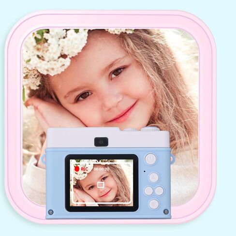 الكاميرا الرقمية 1080 بكسل ، 48 ميجا بايت 8x Zoom HD Video Camcorder مع شاشة ملونة TFT 2 بوصة ، ودعم تشغيل MP3 ، ومكافحة الهز كاميرا Selfie Vlog (الأرجواني) in Kuwait