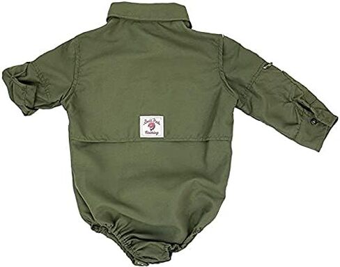 Baby Boys PFG تنفيس قميص الصيد زر أعلى قطعة واحدة (8 خيارات الألوان) in Kuwait