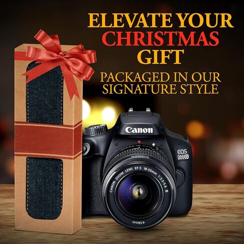 Custom Camera Strap, Embroidered Name Camera Strap Padded Universal Fit Neck Shoulder & Crossbody Strap Quick Release For DSLR/SLR/Mirrorless Canon Nikon Sony Compatible Photographers Gift - Black in Kuwait