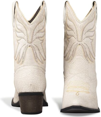 J's.o.l.e Black Ankle Cowboy Boots For Women Short Cowgirl Boots Ladies Western Shoes Snip Toe in Saudi Arabia