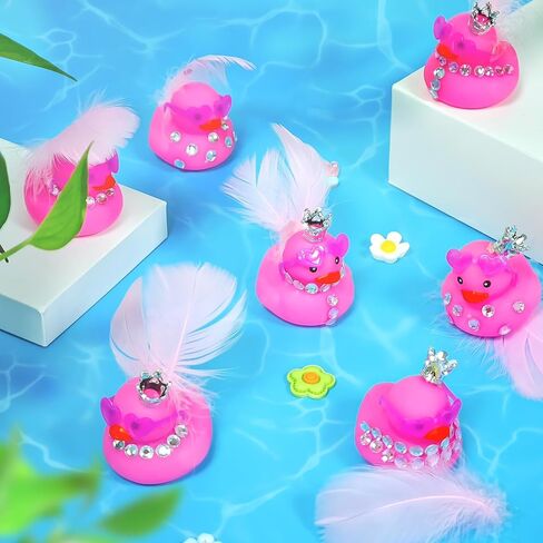 Cinrobiye 24 Set Fall Rubber Ducks Thanksgiving Rubber Duckies Bulk DIY Pumpkin Themed Duckies for Boys Girls Holiday Autumn Theme Carnival Party Classroom Prizes Birthday Gift Party Favors Supplies in Saudi Arabia