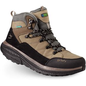 G-DEFY Sierra Waterproof Women’s Hiking Boot | VersoShock Technology for Pain Associated with Walking | Prolonged Standing | Arch Support | Free Custom Orthotic